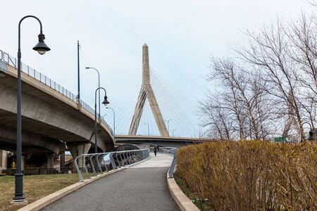 Zakim Bridge, Bostonの写真素材