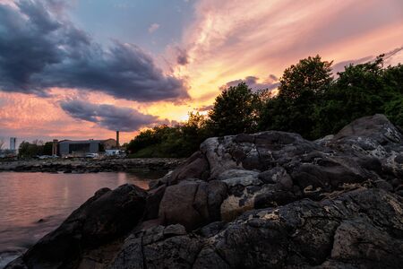 Massachusetts Coastlineの写真素材