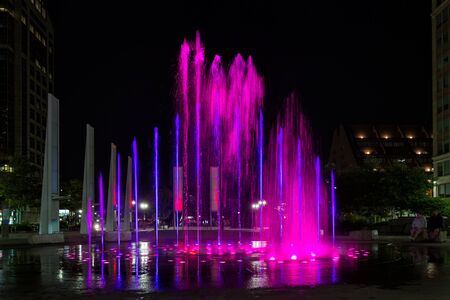 Colorful Fountainの写真素材