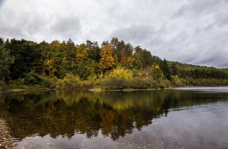 Autumn In West Boylston Massachusettsの写真素材