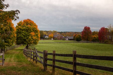 Autumn Landscapes in Massachusetts