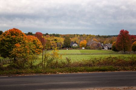 Autumn Landscapes in Massachusetts