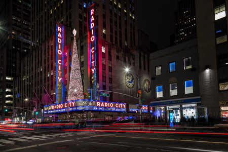 New York City in Christmas Seasonのeditorial素材
