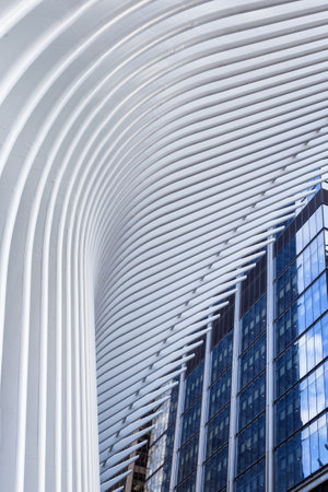 World Trade Center Station in New York Cityのeditorial素材