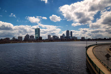 Boston Skylineの写真素材