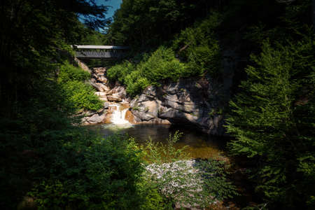Waterfalls in the White Mountains, New Hampshire