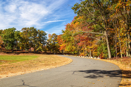 Fall Season in Western Massachusettsの写真素材