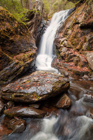 Waterfalls of Western Massachusetts in Fall
