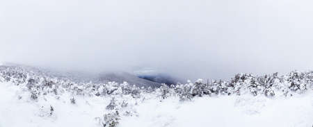 Winter in the White Mountains, New Hampshireの写真素材