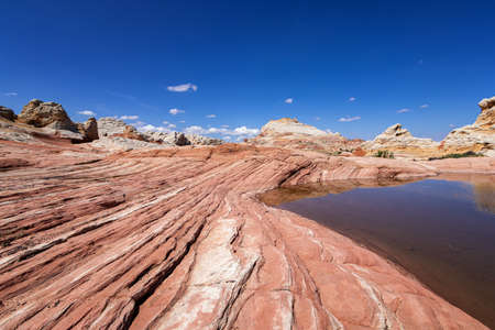 Rock Formation in White Pocket, Utah