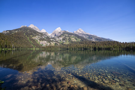 Lake of Brienzer See in Tyrol (Austria)の写真素材