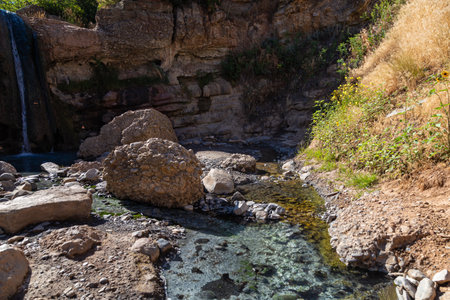 Hot Springs in Utahの写真素材