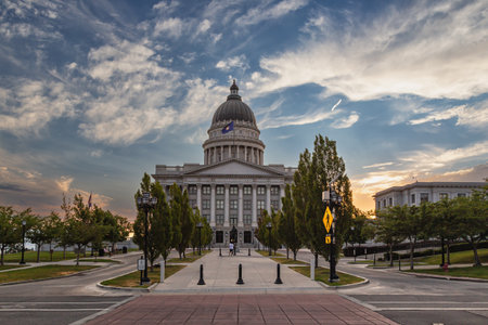 Utah State Houseの写真素材