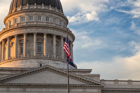 Utah State Houseの写真素材