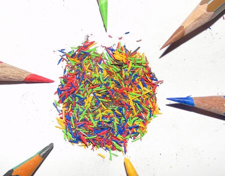 Decoration with Pencil waste