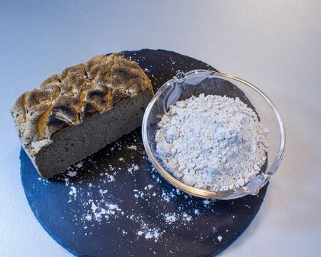 Made from gluten-free flour and bread, ideal if you have irritable bowel syndromeの写真素材