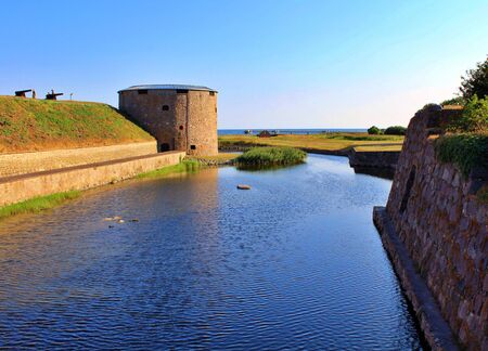Castle of Kalmar in its full grandupのeditorial素材