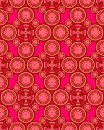 Seamless  Pattern with circlesのイラスト素材