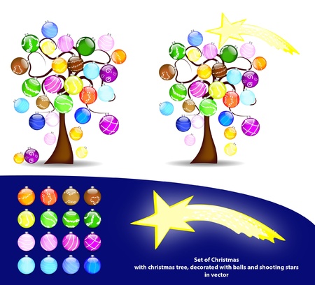 original set of christmas, vectorのイラスト素材