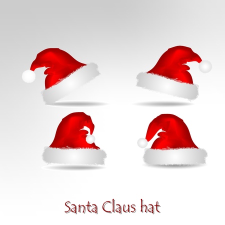 Santa Claus hatのイラスト素材