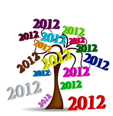 Original Tree 2012のイラスト素材