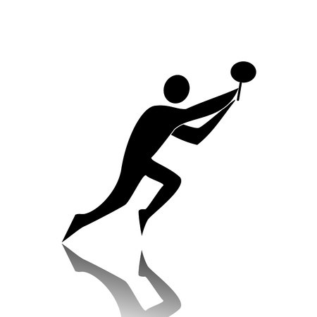 Table tennisのイラスト素材