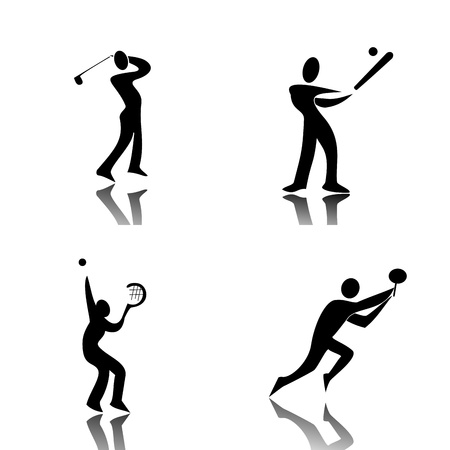 Sport Iconsのイラスト素材