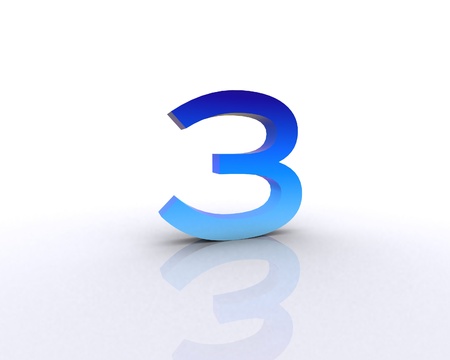 Three - 3Dの写真素材