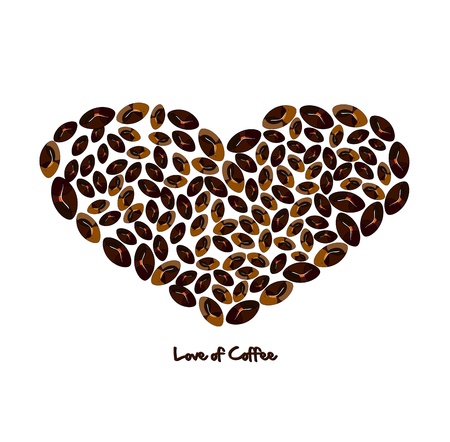Love of coffeeのイラスト素材
