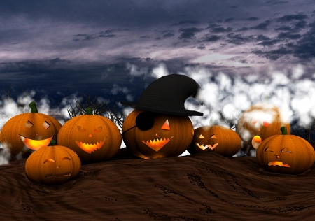 Halloween - 3D の写真素材