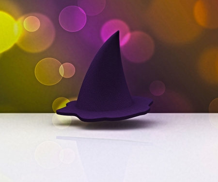 Magic hat purple - 3Dの写真素材