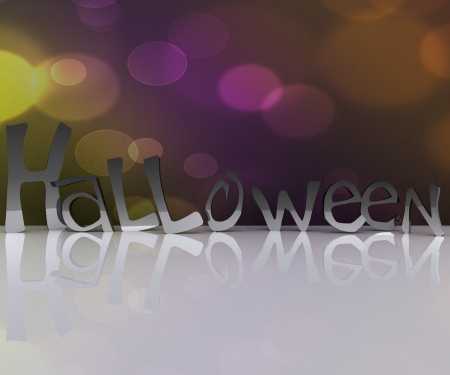 Halloween background - 3Dの写真素材
