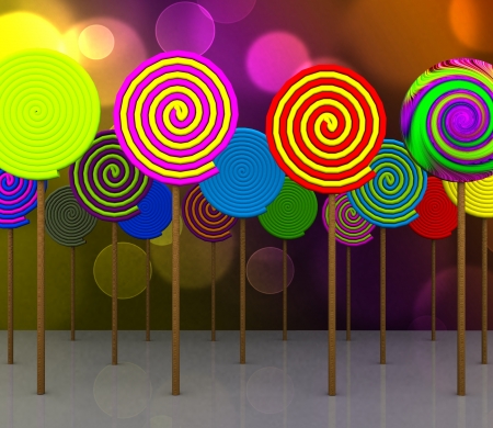 Candy - 3Dの写真素材