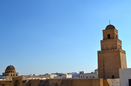 The Great Mosque of Kairouan - Tunisia, Africaの写真素材