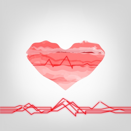 Abstract Heart のイラスト素材