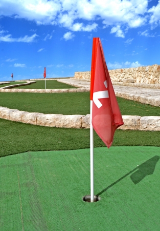 Mini Golfの写真素材