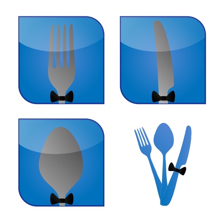 Logo - Menu for diningのイラスト素材