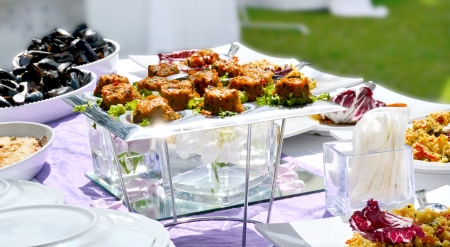 Appetizer Buffet - Weddingの写真素材