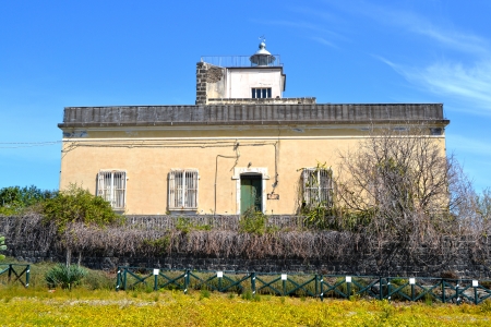 Ancient lighthouse - Sicilyの写真素材