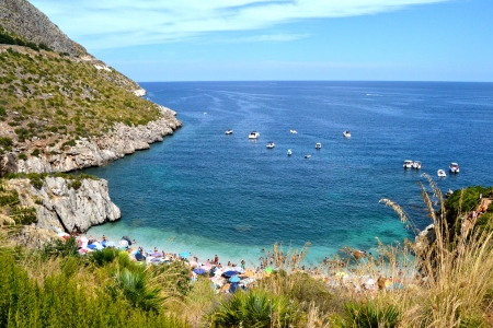 Zingaro Reserve - Nature Reserve of Trapani, Sicilyのeditorial素材