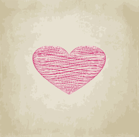 Romantic background with hearts for Valentine s Dayのイラスト素材