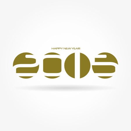 Abstract Background - Happy New Year 2015のイラスト素材