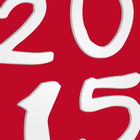 Abstract Background - Happy New Year 2015のイラスト素材