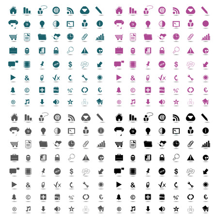 Icons set business のイラスト素材