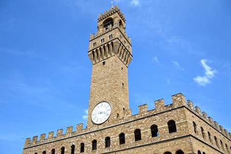 Palazzo Vecchio - Fireze, Tuscany - Italyの写真素材