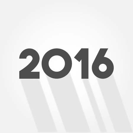 Abstract Background  Happy New Year 2016のイラスト素材