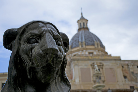 City of Palermo, Sicily - Italyの写真素材
