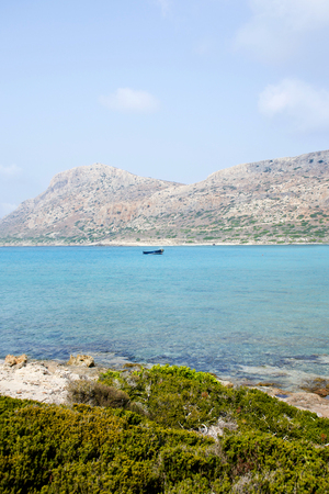Wonderful coast of the island of Crete - Greeceの写真素材