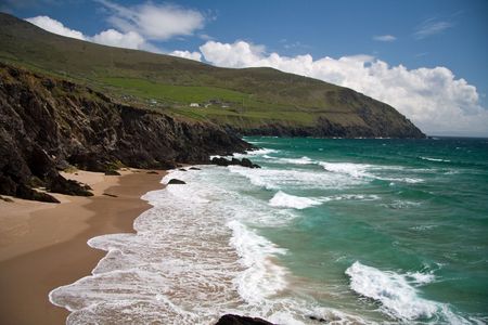 Beach in Irelandの写真素材