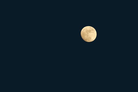 full moonの写真素材
